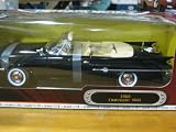 1960 Chrysler 300F Black Convertible Deluxe Edition Road Signature Series Car with Opening Doors and Hood in a 1:18 Scale Made by Yat Ming in 2004