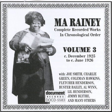 CD-Charts  Music : Ma Rainey Vol.3 1925-1926