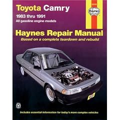 Toyota Camry Automotive Repair Manual : All Toyota Camry Models 1983 Through 1991 (Haynes Automotive Repair Manual Series/1023) - US Edition