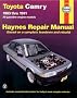 Toyota Camry Automotive Repair Manual: All Toyota Camry Models 1983 Through 1991