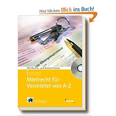 Mietrecht f�r Vermieter von A-Z