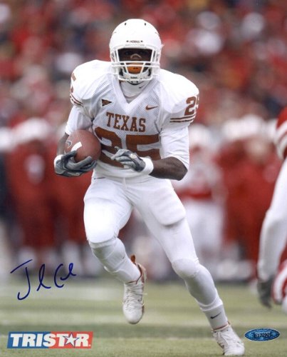 Jamaal Charles Autographed/Hand Signed Texas Longhorns 8×10 Photo