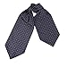 ERA7B03 Multicolor Mens Silk Ascot Checkered Cravat Sale for Marriage By Epoint