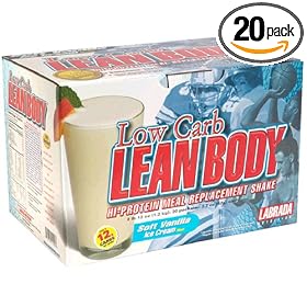 Labrada Nutrition - Lean Body Low Carb - Soft Vanilla, 20 packets