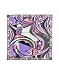 Emilio Pucci Cosmo Printed Silk Square Scarf Blue