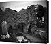 Ruins at Donegal Abbey Donegal Ireland Canvas Print / Canvas Art - Artist Teresa Mucha