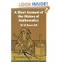 A Short Account of the History of Mathematics