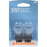 SYLVANIA 3157 Basic Miniature Bulb, (Pack of 2)