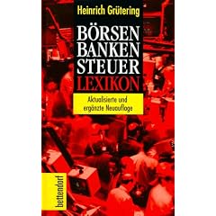B�rsen - Banken - Steuer- Lexikon