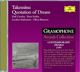 Takemitsu: Quotation of Dream