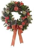 Christmas wreath with Ice Fruit