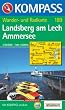 Landsberg am Lech, Ammersee: Wander- und Bikekarte. GPS-genau. 1:50.000