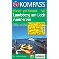 Landsberg am Lech, Ammersee: Wander- und Bikekarte. GPS-genau. 1:50.000