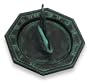 Aluminum Sailboat Birdbath Sundial