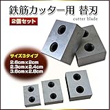 鉄筋カッター用 替刃 カッターブロック