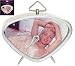 Electronics : Centric HACRTMMB Marilyn in Bed Triangle Alarm Clock
