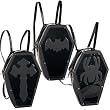 Demonia Handbag HB-014 COFFIN Backpack, Available in 3 Styles