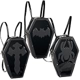Demonia Handbag HB-014 COFFIN Backpack, Available in 3 Styles