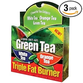 Applied Nutrition Green Tea Triple Fat Burner (Pack of 3)