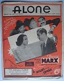 ALONE: As Sung By Allan and Kitty Carlisle Featuring MARX Brothers