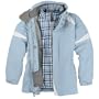 North Face Girls TNF Boundary Jacket Fleece Lined (Large, Blue Tide)