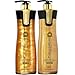 Keratin Cure -Color & Keratin Safe -SULFATE FREE- Shampoo & Conditioner #3 #4 Set Bio-Brazilian Post Daily Use -Gold & Honey 960ml / 32.5 fl oz