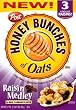 Post Honey Bunches of Oats, Raisin Medley, 17 oz (Pack of 3)