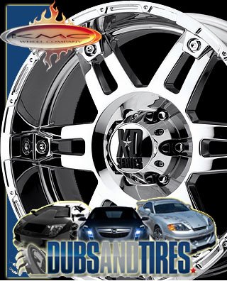 XD Series Spy (Series XD797) Chrome - 17 x 8 