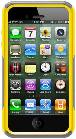 OtterBox Commuter Series Case for iPhone 4/4S [Non-Retail Packaging] Gray/Yellow