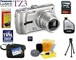 PANASONIC LUMIX DMC-TZ3S 7.2MP DIGITAL CAMERA WITH 10X OPTICAL ZOOM+4GB DELUXE KIT