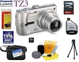PANASONIC LUMIX DMC-TZ3S 7.2MP DIGITAL CAMERA WITH 10X OPTICAL ZOOM+4GB DELUXE KIT