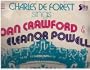CHARLES DE FOREST: SINGS JOAN CRAWFORD & ELEANOR POWELL (FILM SONG LP VINYL, 1970S)
