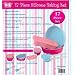 17 Piece Silicone Bakeware Baking Set - Cupcake, Round Cake, Loaf Moulds + Spatula & Pastry Brush