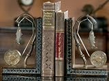 Catch Of The Day Bookends Resin Wood Metal Mix