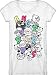 Angry Birds Jumble Womens / Juniors Vintage Burnout Tunic T-Shirt