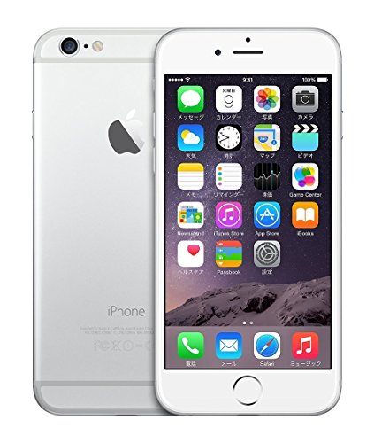 【国内版ＳＩＭフリー】　iPhone 6 64GB　シルバー　白ロム　Apple　4.7インチ