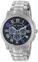 Big Sale Ted Baker Men's TE3035 Time Flies Blue Chronograph with Bracelet Watch