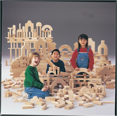 UNIT BLOCKS - STARTER SET; 86 Pieces, 14 Shapes