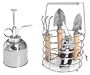 Threesixty Innovation Garden Angels 5-Piece Gardening Tool Basket GTB090