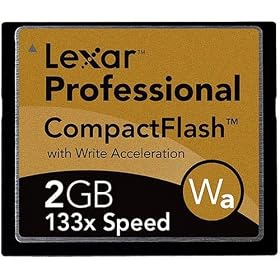 Click here to buy Lexar CF2GB-133-380 2GB Professional Series Compact Flash (Retail Package) by Lexar.