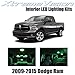 XtremeVision Dodge Ram 2009-2015 (6 Pieces) Green Premium Interior LED Kit Package + Installation Tool