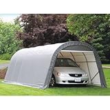 ShelterLogic Ultra Shed - Round Style, 8Ft.L x 10Ft.W x 8Ft.H, Model# 77803
