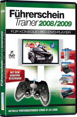 Fuehrerscheintrainer 2008/2009 Fuer Konsole + DVD-Player