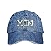 Prfcto Lifestyle Mom Dad hat- Denim Baseball Cap- Unisex