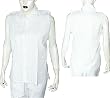 Gifts for Mothers Day - Cotton Sleeveless Top Blouse Chikan Embroidery Size L