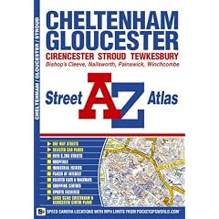 Cheltenham, Gloucester & Stroud Street Atlas (A-Z Street Atlas)