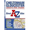 Cheltenham, Gloucester & Stroud Street Atlas (A-Z Street Atlas)