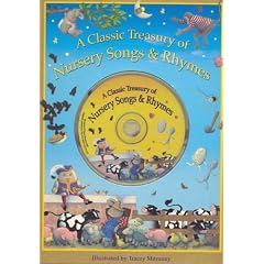 Classic Treasury of Nursery Songs and Rhymes (Book & CD)