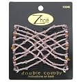 Zhoe Double Hair Combs 10046 Pink