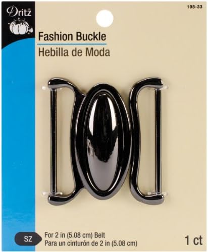Neww Fashion Buckle For 2"" Wide Belt-Gunmetal Neww